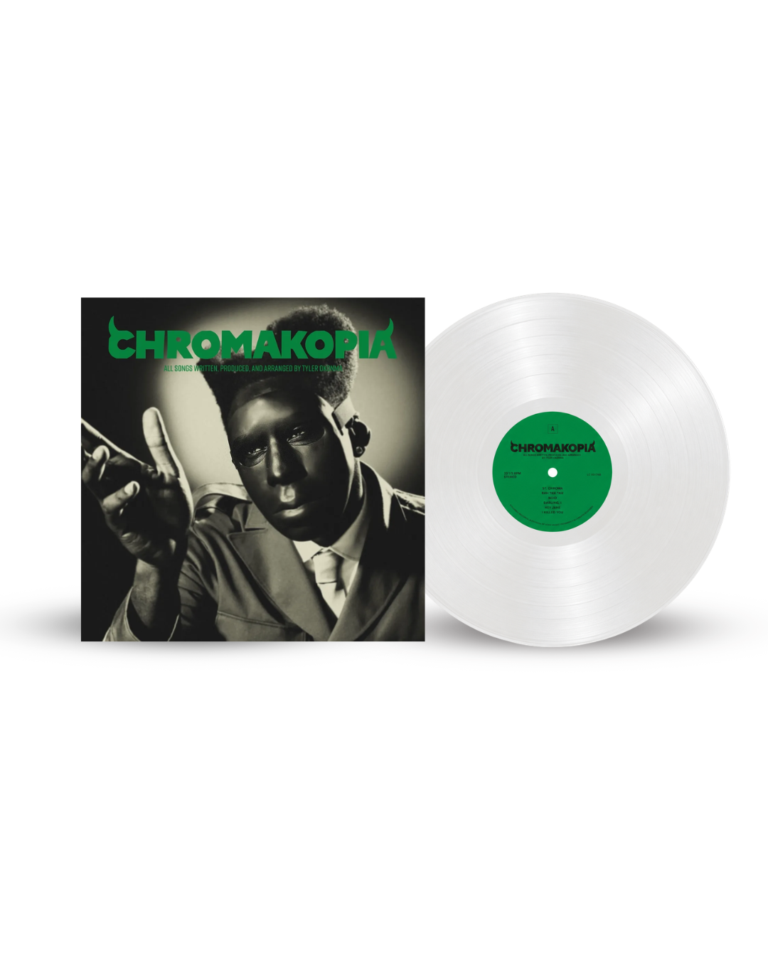 Tyler, The Creator – Chromakopia (gatefold white vinyl 2xLP in embossed sleeve)