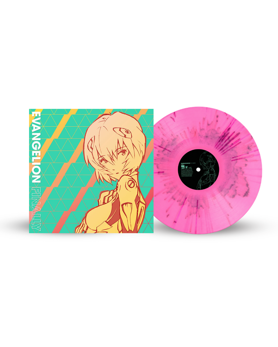 Evangelion Finally (Soundtrack) (pink splattered vinyl 2xLP + insert)